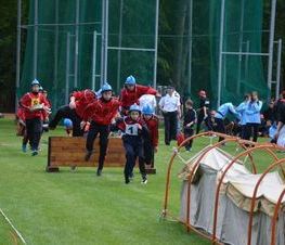 Powiatowe Zawody Sportowo - Pożarnicze w Spale