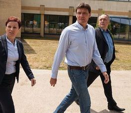 Zdjęcie z galerii: Minister Adam Korol w COS Spała