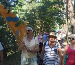 Zdjęcie z galerii: Rajd pieszo-rowerowy Seniorów z Powiatowego Stowarzyszenia Emerytów, Rencistów i Inwalidów
