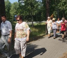 Zdjęcie z galerii: Rajd pieszo-rowerowy Seniorów z Powiatowego Stowarzyszenia Emerytów, Rencistów i Inwalidów