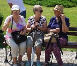 Zdjęcie z galerii: Rajd pieszo-rowerowy Seniorów z Powiatowego Stowarzyszenia Emerytów, Rencistów i Inwalidów