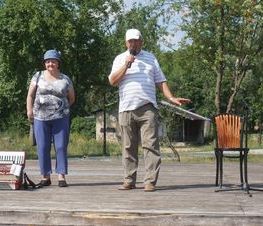 Zdjęcie z galerii: Rajd pieszo-rowerowy Seniorów z Powiatowego Stowarzyszenia Emerytów, Rencistów i Inwalidów