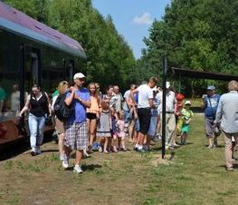 Zdjęcie z galerii: Przyjazd pociągu do Spały po raz piąty