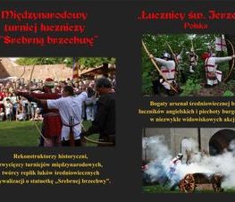 Zdjęcie z galerii: Informacje o XVII Międzynarodowym Turnieju Rycerskim na Zamku w Łęczycy, który odbędzie się 22-23 sierpnia