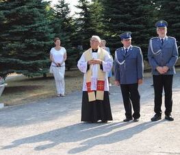 Zdjęcie z galerii: Zdjęcia z Uroczystości patriotyczno-religijnej z okazji 95 Rocznicy Bitwy Warszawskiej 1920 roku i Święta Wojska Polskiego oraz odsłonięcia tablicy BŁ.O. Henryka Krzysztofika