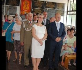 Zdjęcie z galerii: Zdjęcia z Uroczystości patriotyczno-religijnej z okazji 95 Rocznicy Bitwy Warszawskiej 1920 roku i Święta Wojska Polskiego oraz odsłonięcia tablicy BŁ.O. Henryka Krzysztofika