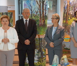 Zdjęcie z galerii: Poplenerowa wystawa prac uczniów Liceum Plastycznego