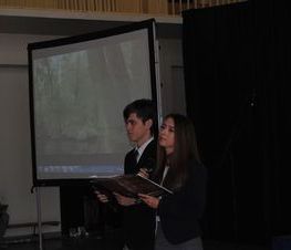 Zdjęcie z galerii: Program Twins Schools spotkanie Polska - Izrael w I LO oraz odwiedziny w Starostwie Powiatowym
