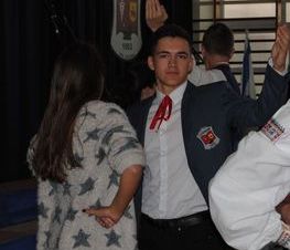 Zdjęcie z galerii: Program Twins Schools spotkanie Polska - Izrael w I LO oraz odwiedziny w Starostwie Powiatowym