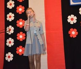 Zdjęcie z galerii: 	X Jubileuszowy Powiatowy Konkurs Pieśni i Piosenki Patriotycznej już za nami....