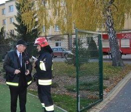 Zdjęcie z galerii: Ćwiczenia P.Poż. w Starostwie Powiatowym