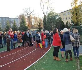 Zdjęcie z galerii: Ćwiczenia P.Poż. w Starostwie Powiatowym