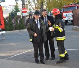 Zdjęcie z galerii: Ćwiczenia P.Poż. w Starostwie Powiatowym