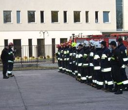 Zdjęcie z galerii: Ćwiczenia P.Poż. w Starostwie Powiatowym