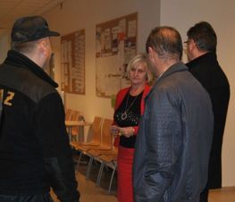Zdjęcie z galerii: Ćwiczenia P.Poż. w Starostwie Powiatowym