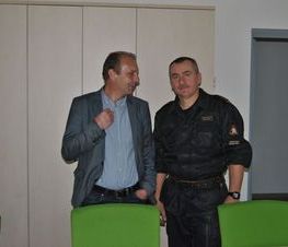 Zdjęcie z galerii: Ćwiczenia P.Poż. w Starostwie Powiatowym