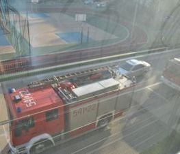 Zdjęcie z galerii: Ćwiczenia P.Poż. w Starostwie Powiatowym