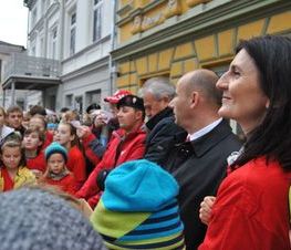 Zdjęcie z galerii: Zdjęcia z dn.11 listopada 2015 - Mszy Świętej w Kościele NMP Królowej Polski w Tomaszowie Maz. oraz Biegu Niepodległości