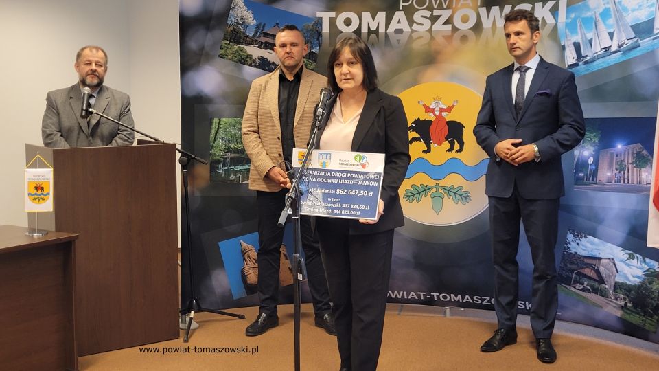 We wtorek, 27 września 2022 roku, w sali konferencyjnej w Starostwie Powiatowym w Tomaszowie Mazowieckim 