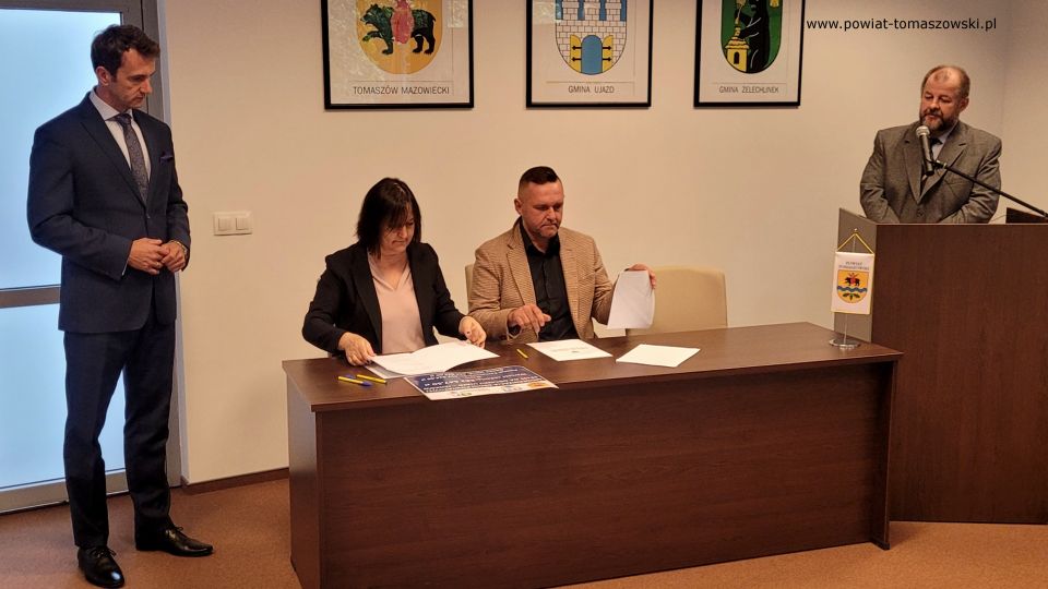 We wtorek, 27 września 2022 roku, w sali konferencyjnej w Starostwie Powiatowym w Tomaszowie Mazowieckim 