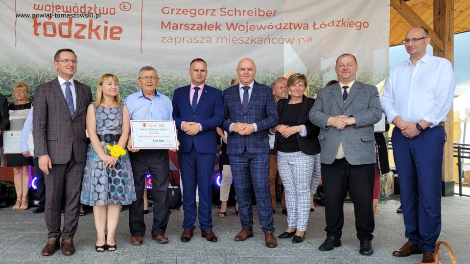 Na zdjęciu: uczestnicy Pikniku Województwa Łódzkiego, który odbył się w Lubochni w piątek, 8 lipca 2022 roku, 