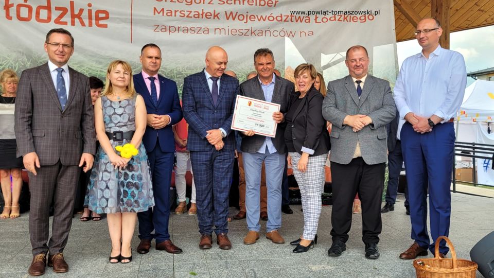 Na zdjęciu: uczestnicy Pikniku Województwa Łódzkiego, który odbył się w Lubochni w piątek, 8 lipca 2022 roku, 
