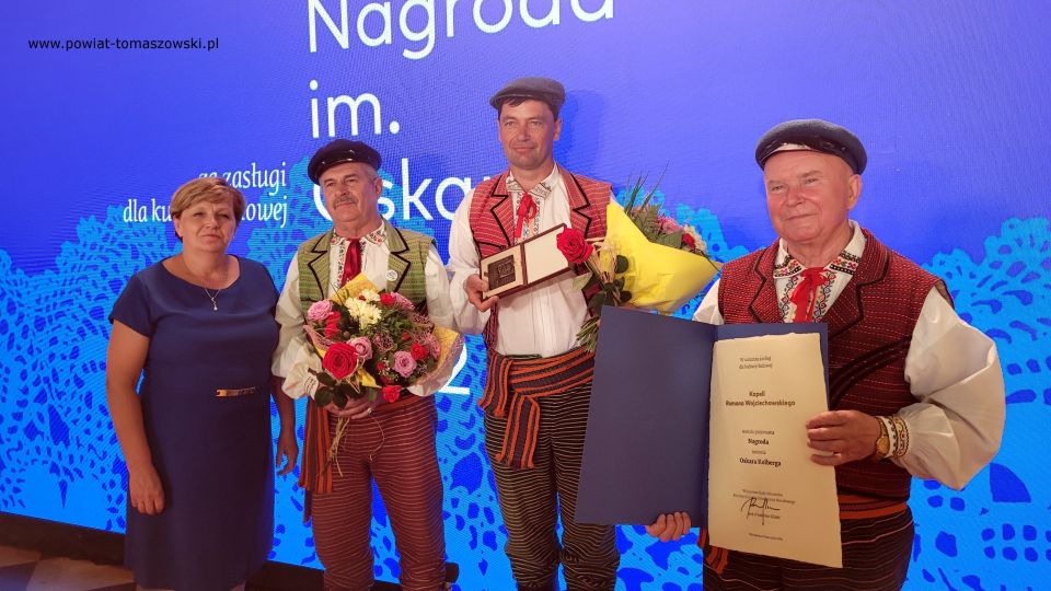 Na zdjęciu: uczestnicy gali wręczenia Nagród im. Oskara Kolberga „Za zasługi dla kultury ludowej”, która odbyła się na Zamku Królewskim w Warszawie w środę, 6 lipca 2022 roku, 