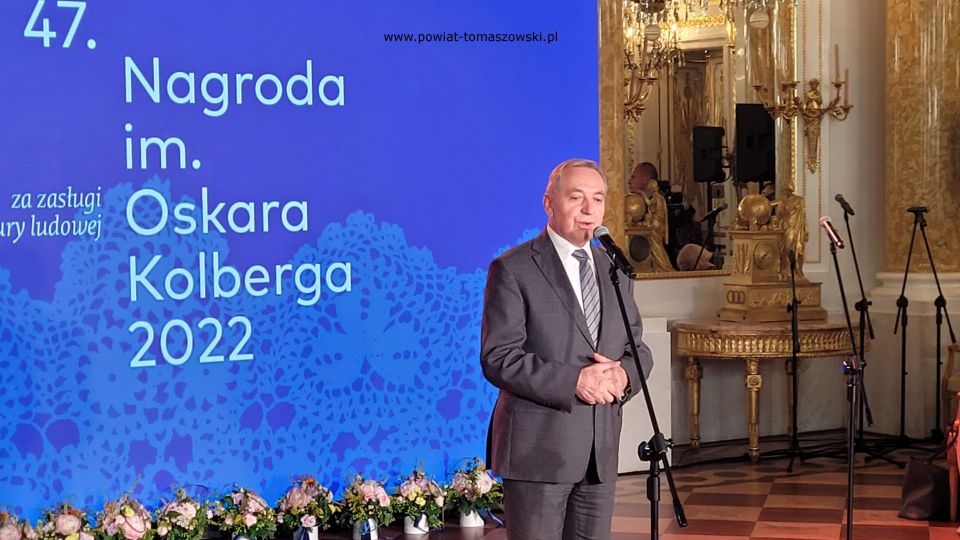 Na zdjęciu: uczestnicy gali wręczenia Nagród im. Oskara Kolberga „Za zasługi dla kultury ludowej”, która odbyła się na Zamku Królewskim w Warszawie w środę, 6 lipca 2022 roku, 