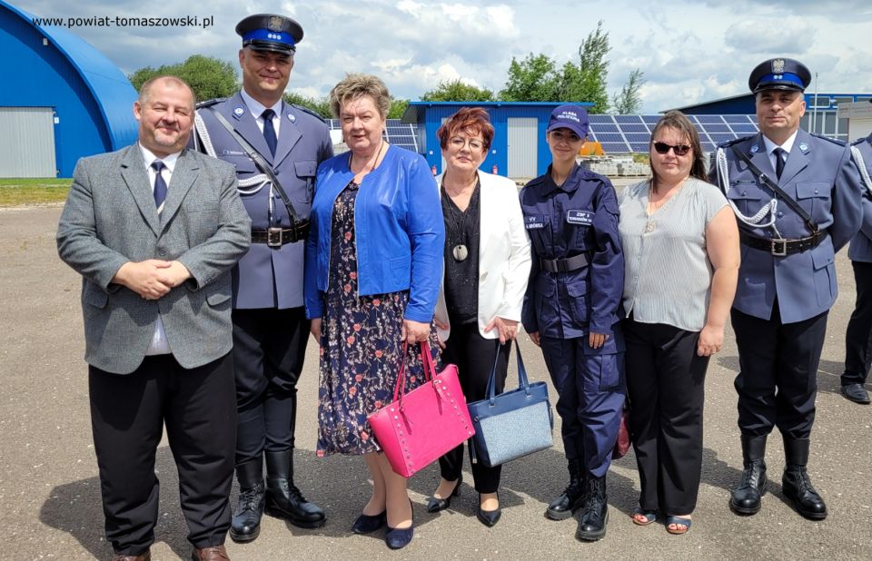 Na zdjęciu: uczestnicy międzypowiatowych obchodów Święta Policji, które odbyły się w Piotrkowie Trybunalskim we wtorek, 12 lipca 2022 roku, Na zdjęciu: uczestnicy międzypowiatowych obchodów Święta Policji, które odbyły się w Piotrkowie Trybunalskim we wtorek, 12 lipca 2022 roku,