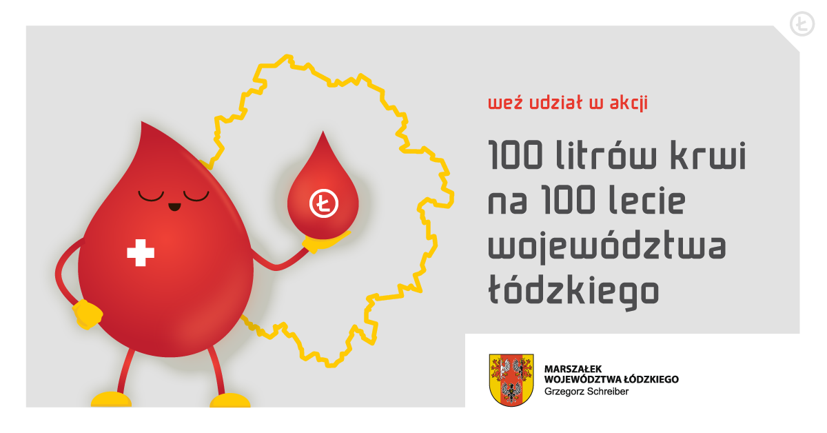 100 litrów krwi na 100 lecie województwa