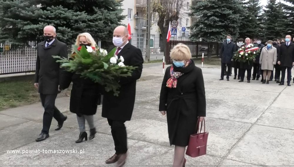  Na zdjęciu: Mariusz Węgrzynowski – Starosta Powiatu Tomaszowskiego