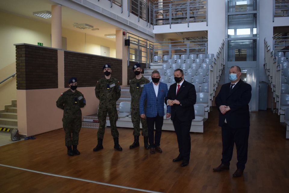 Łódzki Kurator Oświaty – Waldemar Flajszer z wizytą w ZSP nr 1