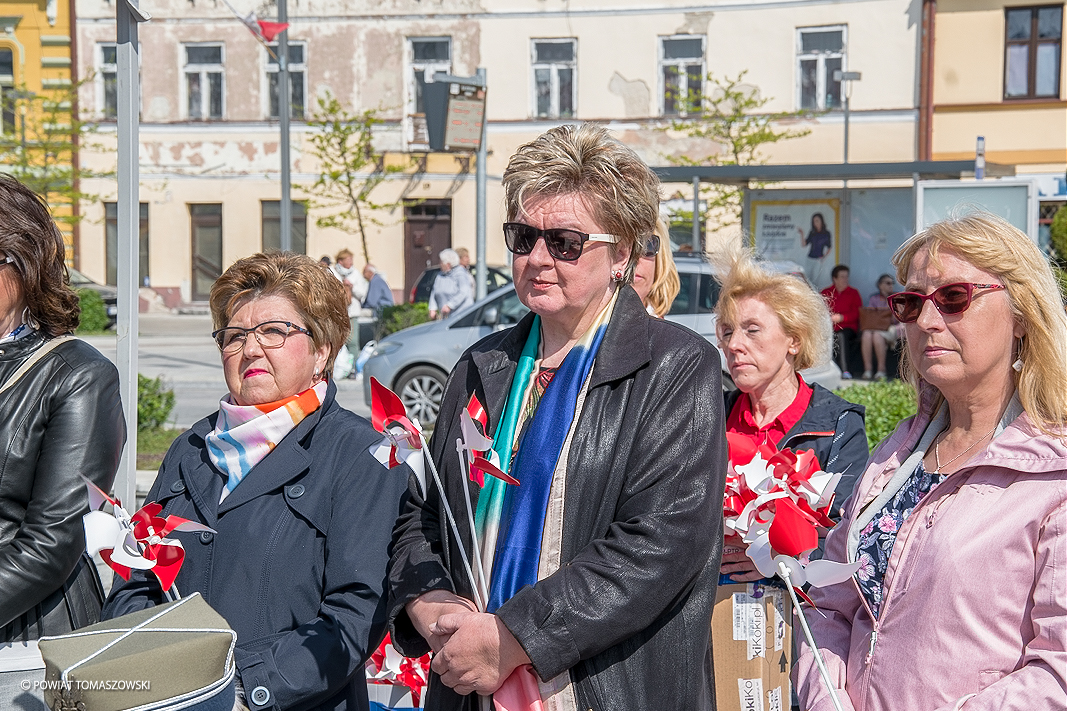 Dzień Flagi Rzeczypospolitej Polskiej w Tomaszowie Maz. 