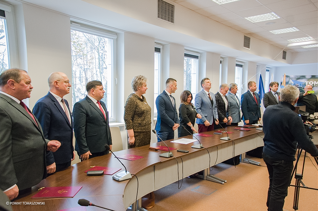 Ślubowanie nowo wybranych radnych