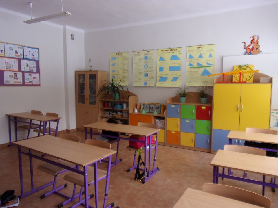 Na zdjęciu: wyremontowane pomieszczenie w Specjalnym Ośrodku Szkolno-Wychowawczym w Tomaszowie Mazowieckim