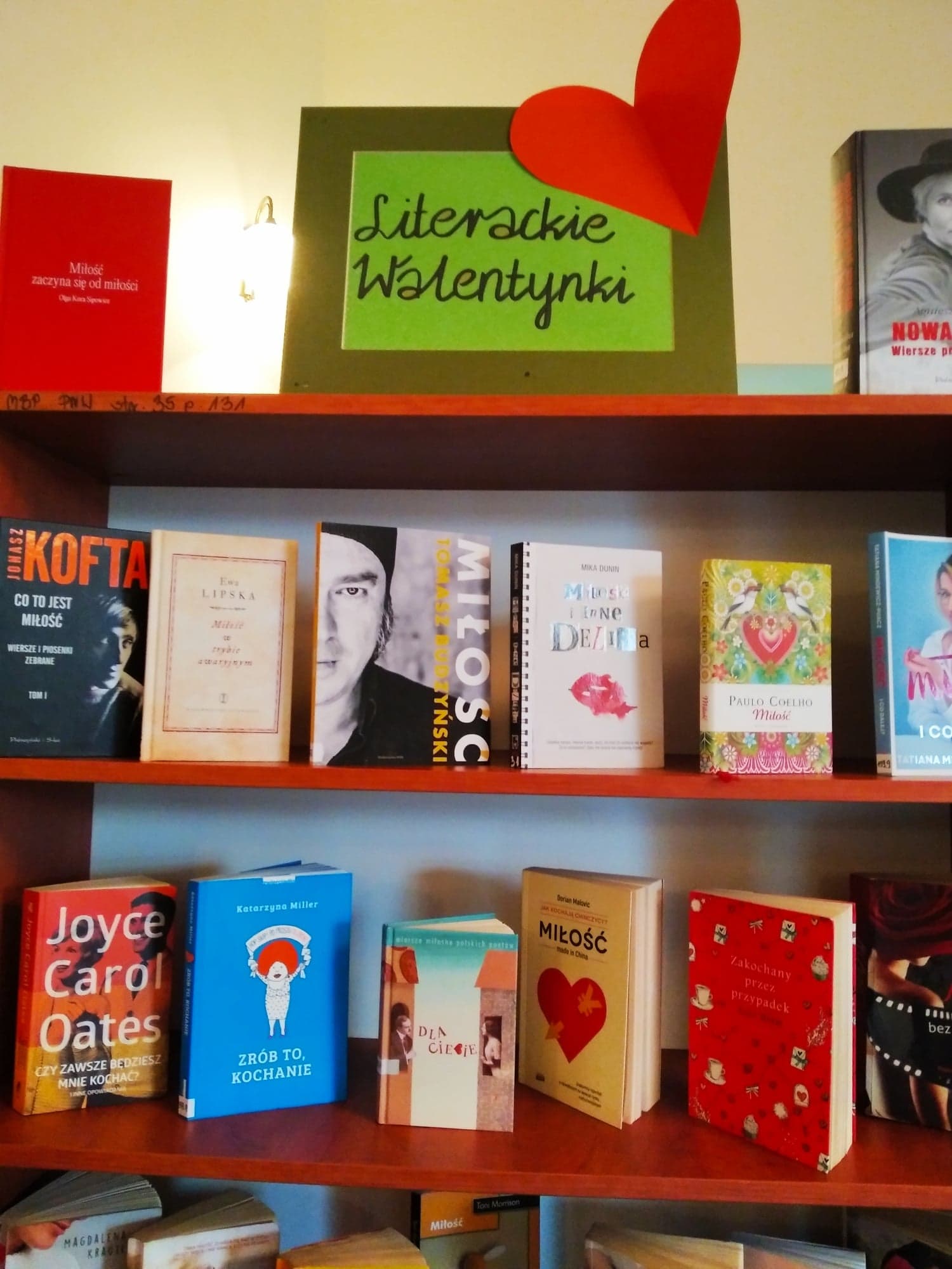 Walentynki w Miejskiej Bibliotece Publicznej
