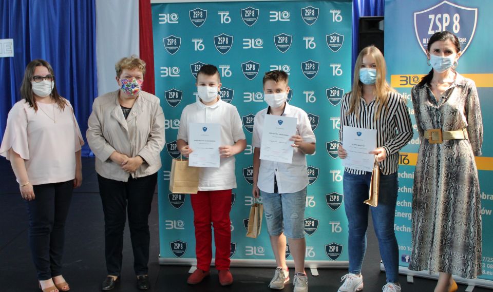 Na zdjęciu: zdjęcie z IX Forum Ekologiczne  w  Zespole Szkół Ponadpodstawowych nr 8