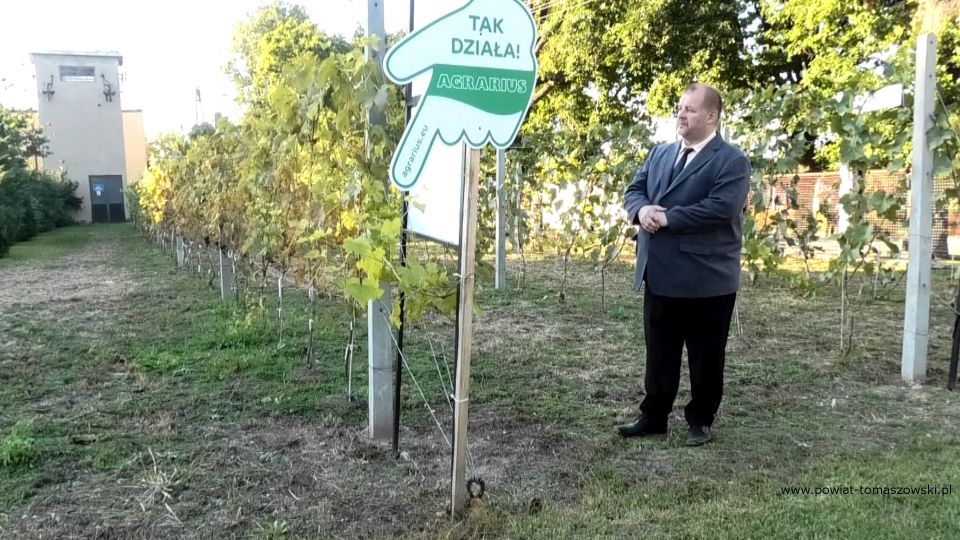 Na zdjęciu: Mariusz Węgrzynowski na wystawie AGRO Bratoszewice 2021, zorganizowanej w niedzielę, 5 września 2021 roku, przez Łódzki Ośrodek Doradztwa Rolniczego z siedzibą w Bratoszewicach