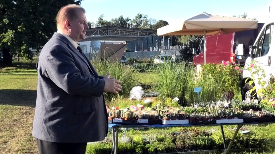 Na zdjęciu: Mariusz Węgrzynowski na wystawie AGRO Bratoszewice 2021, zorganizowanej w niedzielę, 5 września 2021 roku, przez Łódzki Ośrodek Doradztwa Rolniczego z siedzibą w Bratoszewicach