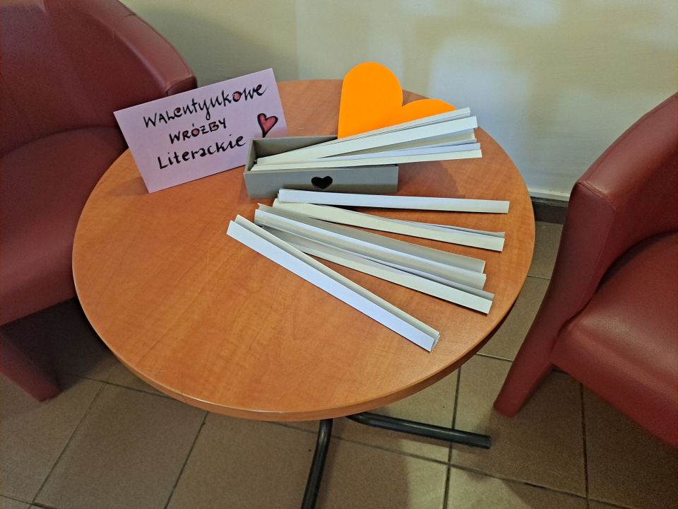 Walentynki w Miejskiej Bibliotece Publicznej