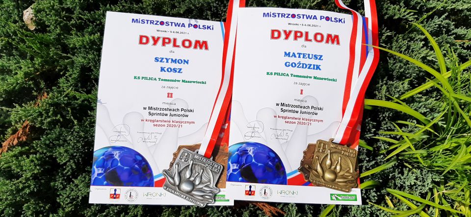 Na zdjęciu: zdjęcie z Mistrzostw Polski Juniorów w kręglarstwie w konkurencjach szybkich, do których należą sprint i tandem mieszany