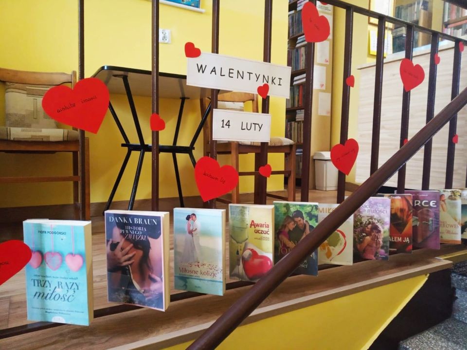 Walentynki w Miejskiej Bibliotece Publicznej