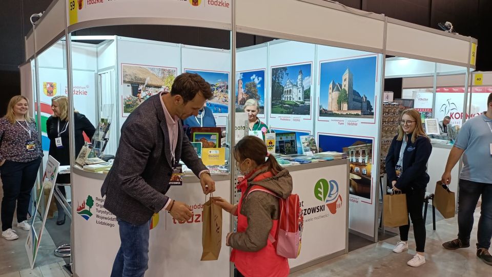 Zdjęcie z Międzynarodowych Targów Turystyki GLOBalnie, które odbywały się  trzy dni w Międzynarodowym Centrum Kongresowym w Katowicach