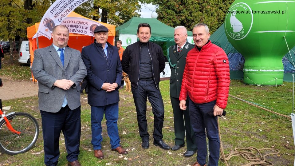 Na zdjęciu: zdjęcie z Hubertusa Spalskiego, święta myśliwych, które odbyło się 16 i 17 października 2021 w Spale