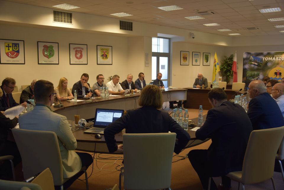 zdjęcie ze spotkania w sprawie realizacji projektu Pilica LIFE