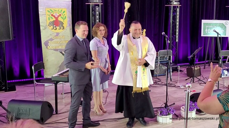 Na zdjęciu: uroczystość otwarcia Gminnego Domu Kultury w Wiadernie, które odbyło się 15 lipca 2021 roku