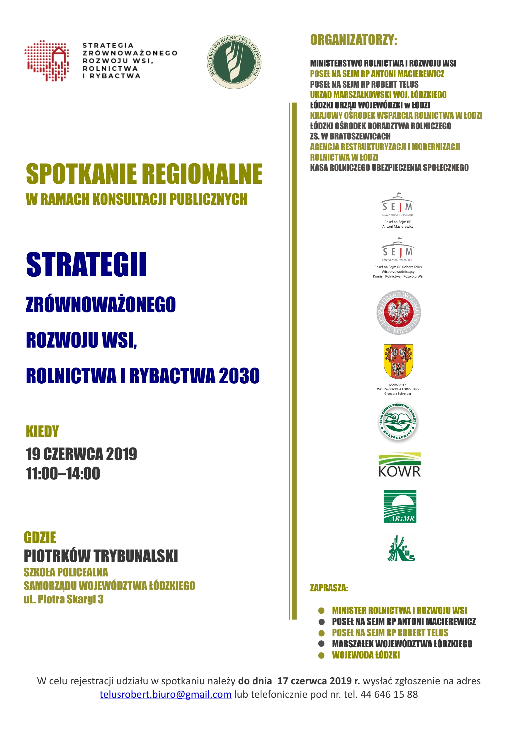Spotkanie Regionalne w ramach konsultacji społecznych