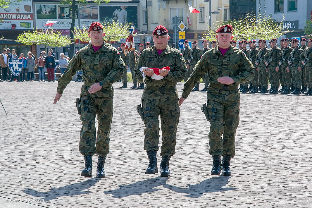 Dzień Flagi Rzeczypospolitej Polskiej w Tomaszowie Maz. 