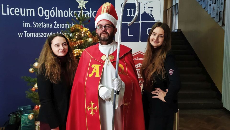 Mikołaj w II Liceum