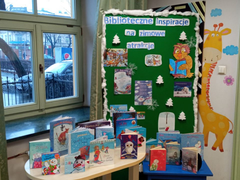 Ferie z książką, czyli "Biblioteczne inspiracje na zimowe atrakcje"